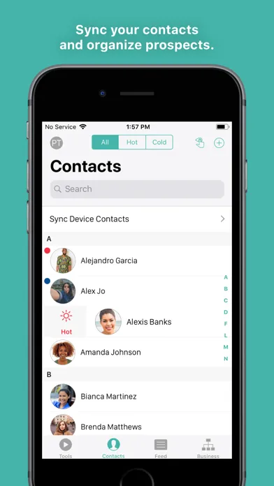 Captures d'écran de UnFranchise Marketing App